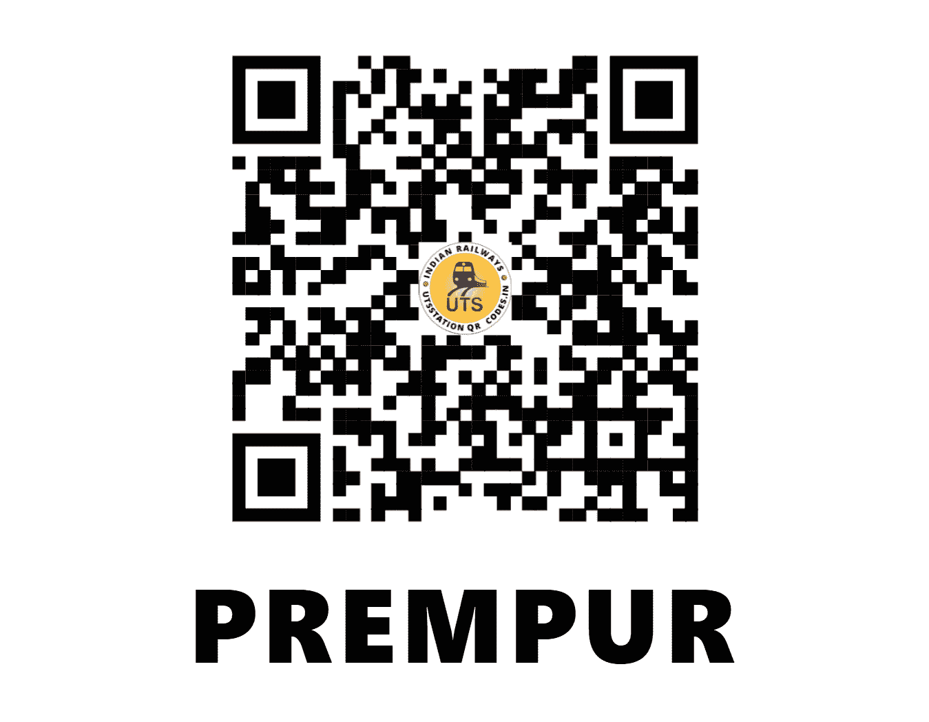 UTS QR Code for PREMPUR - PMPR - NC (UTTAR PRADESH)